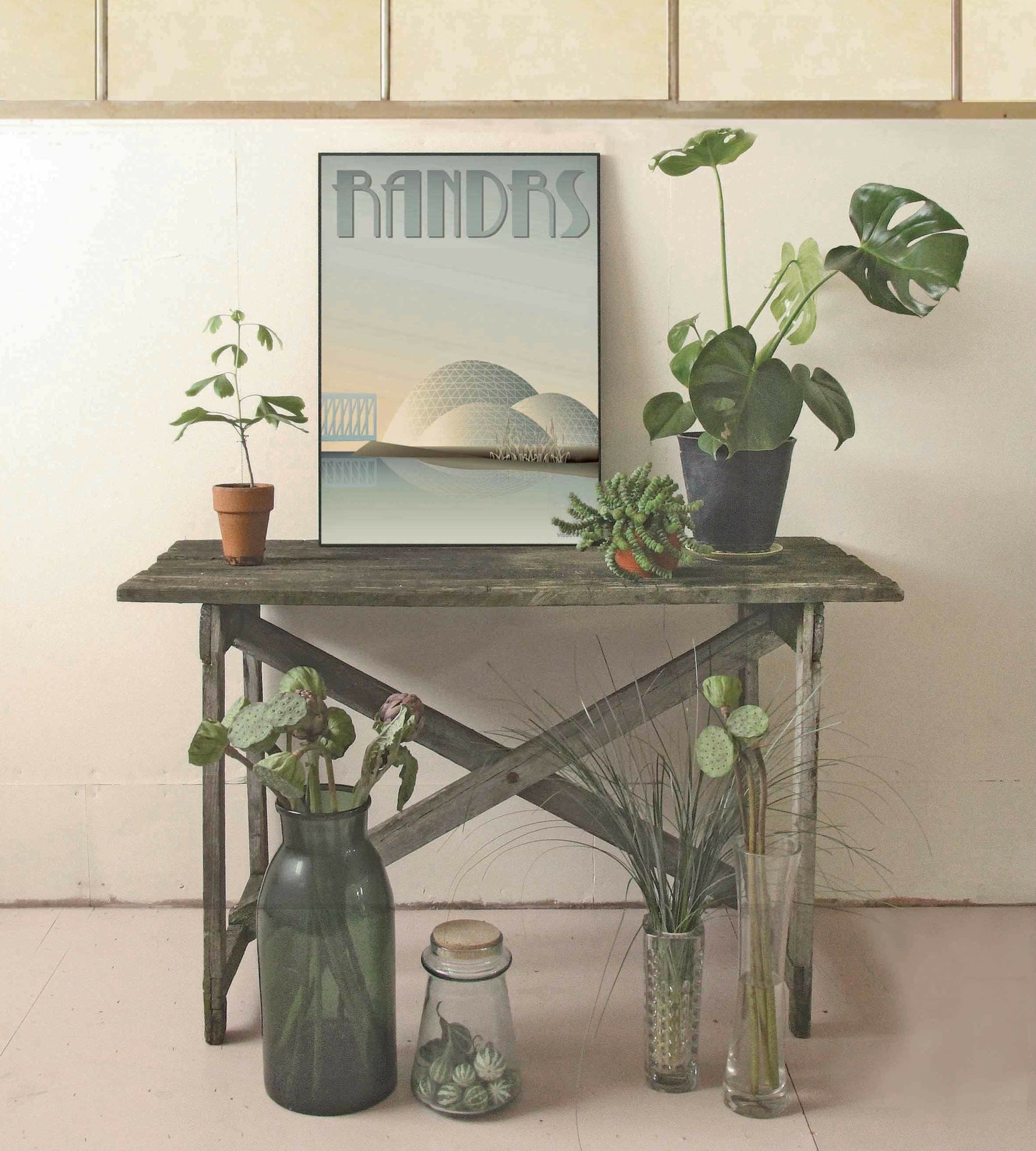 Vissevasse Randers Rainforest Poster, 30 X40 Cm