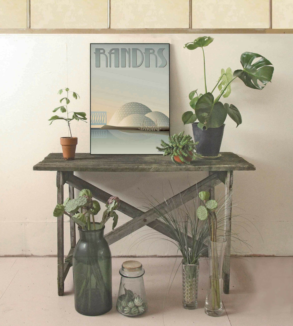 Vissevasse Randers Rainforest Poster, 70 X100 Cm