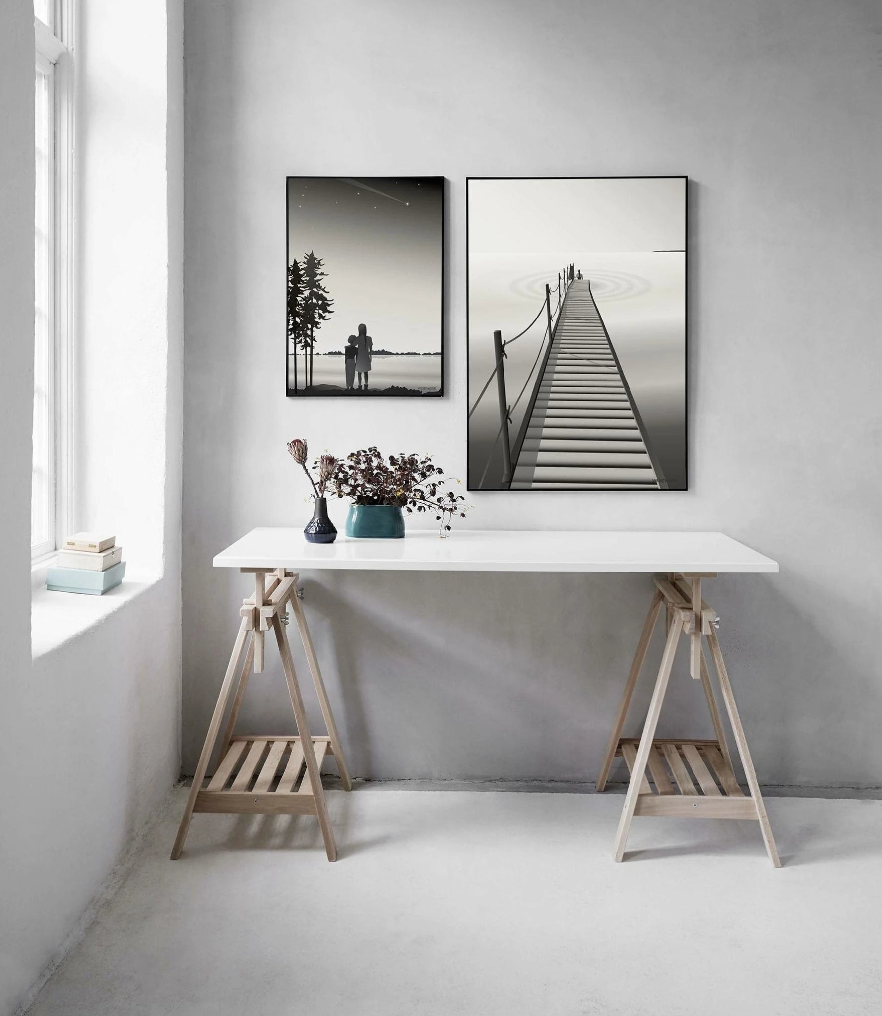 Vissevasse Friends Poster, 30 X40 Cm