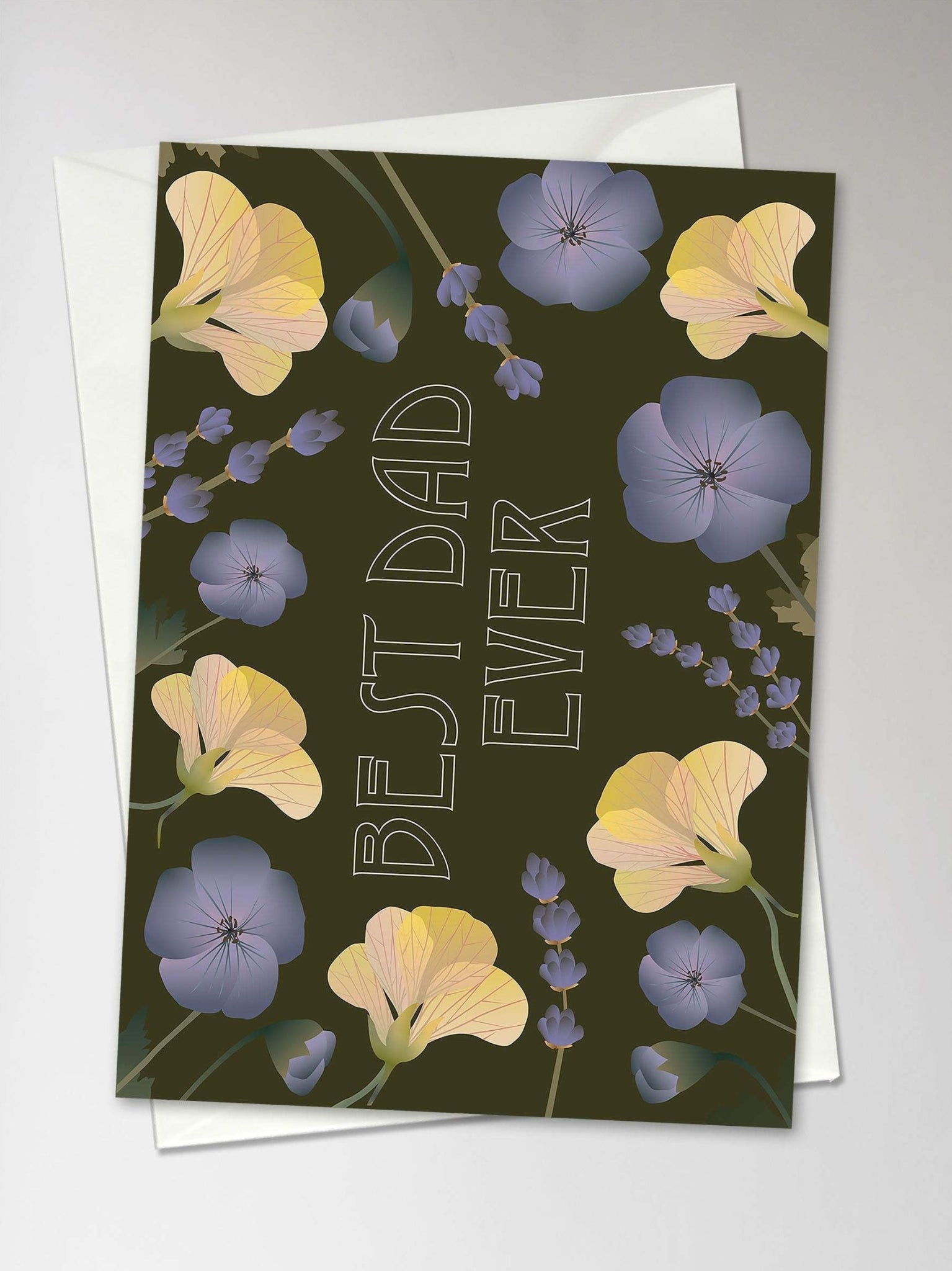 Vissevasse World's Best Father Greeting Card, 10,5x15cm