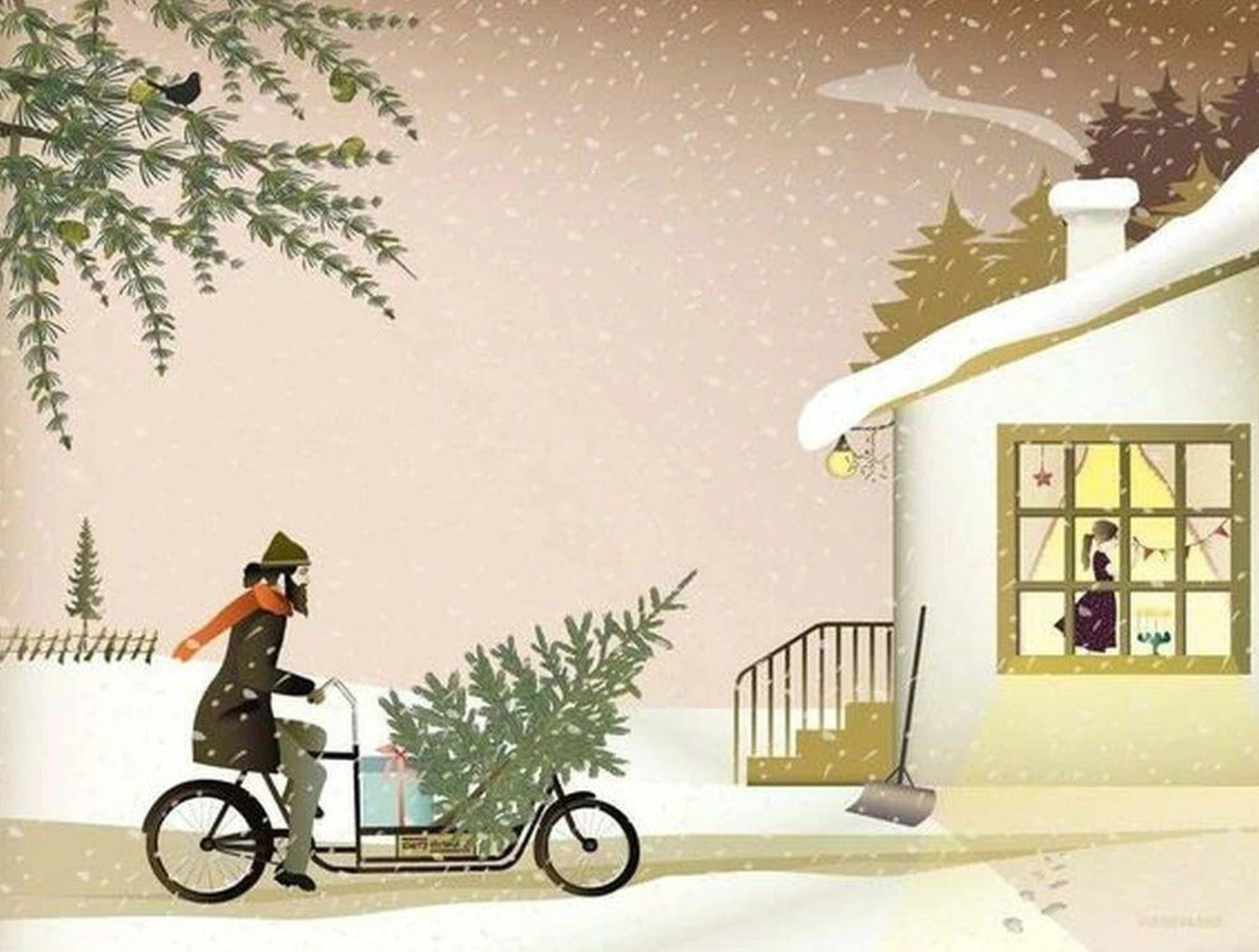 Vissevasse Ready For Christmas Poster, 30 X40 Cm