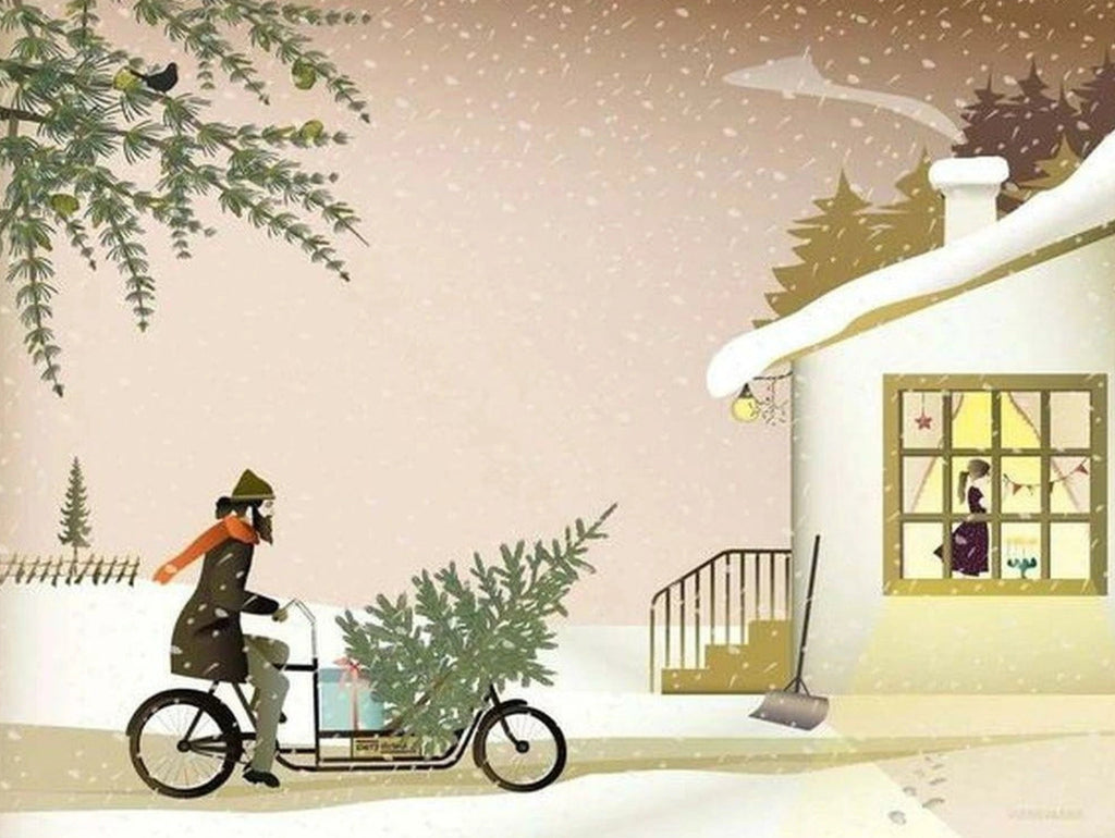 Vissevasse Ready For Christmas Poster, 15 X21 Cm