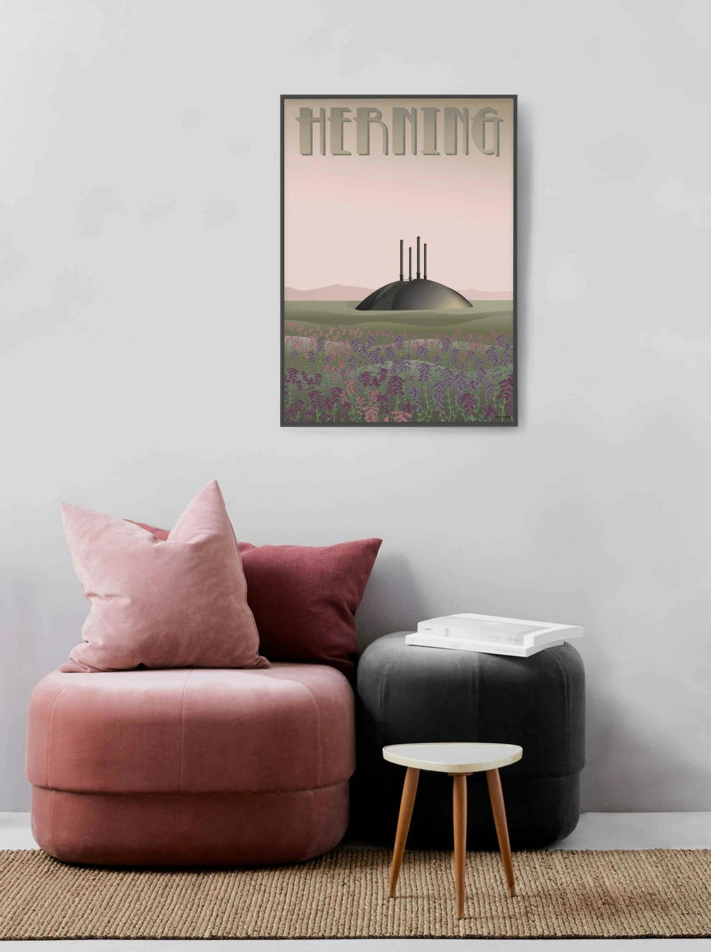 Vissevasse Herning Elia Poster, 50 X70 Cm