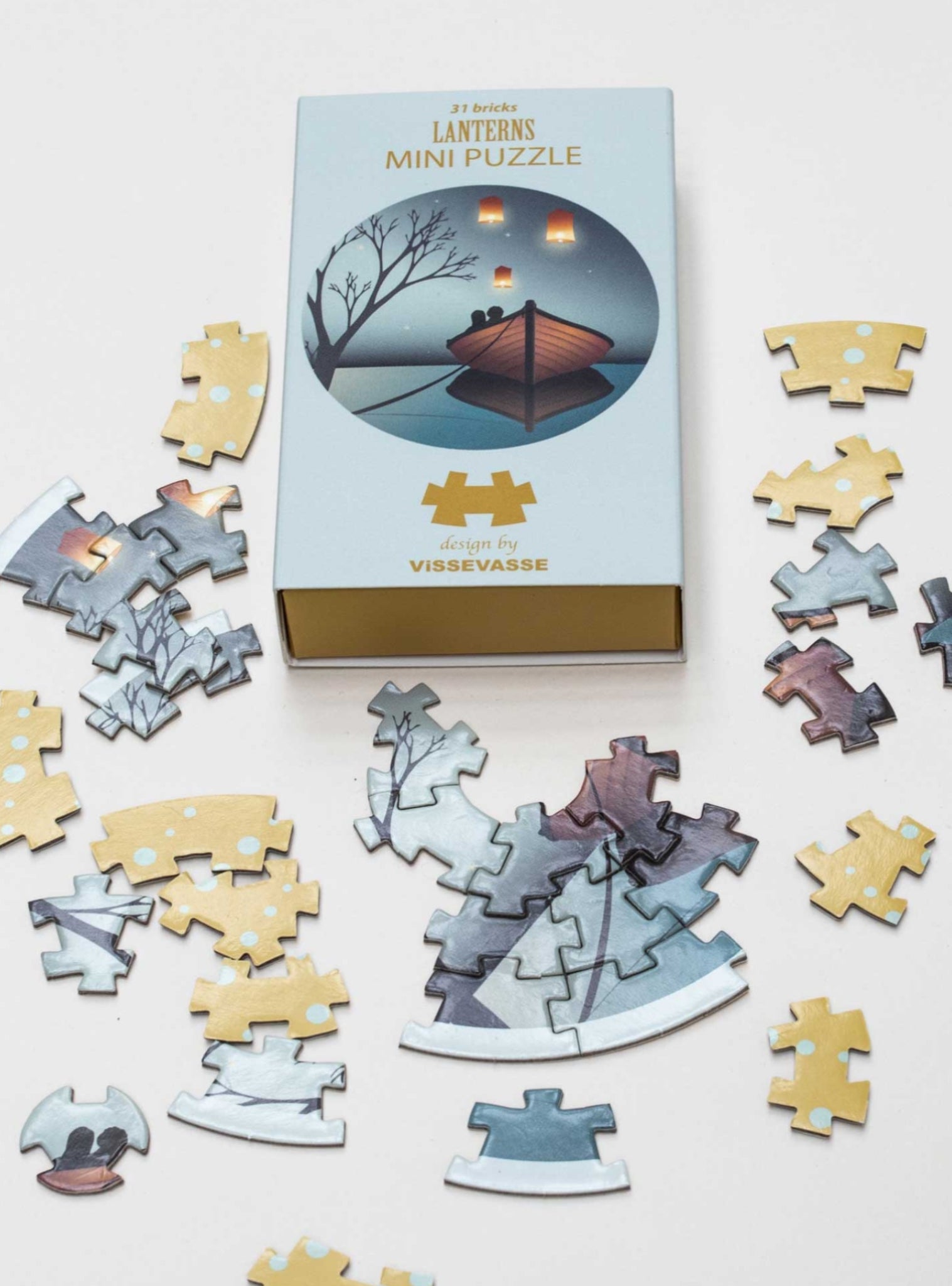 Vissevasse Lanterns Mini Puzzle