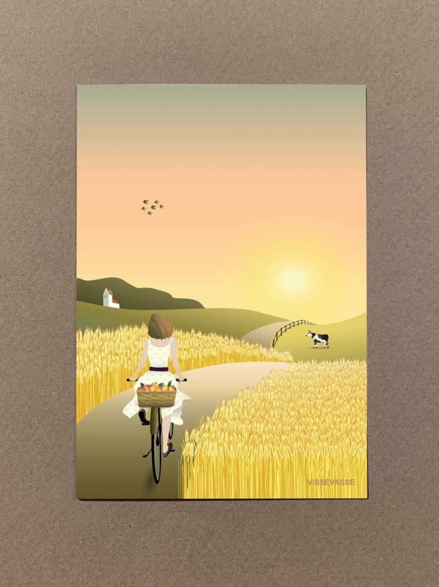 Vissevasse The Fields Mini Card, A7