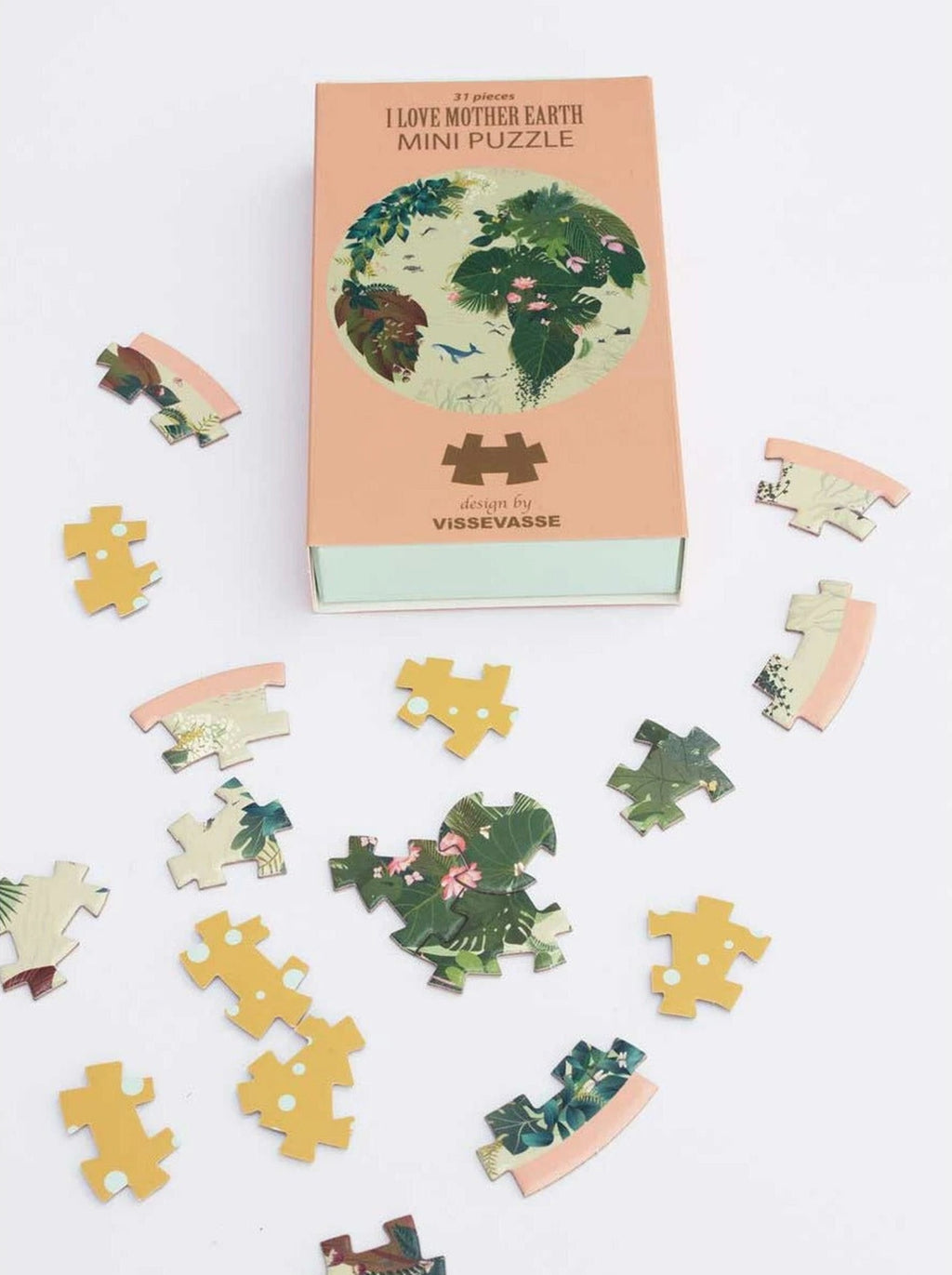 Vissevasse I Love Mother Earth Mini Puzzle