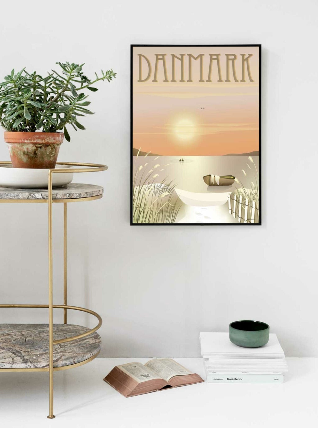 Vissevasse Denmark Dune Poster, 15x21cm