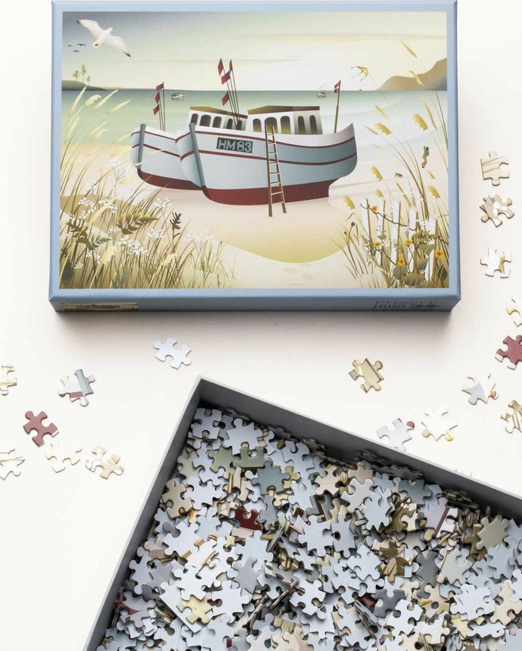 Vissevasse Fishing Boats Puzzle With 1000 Pieces