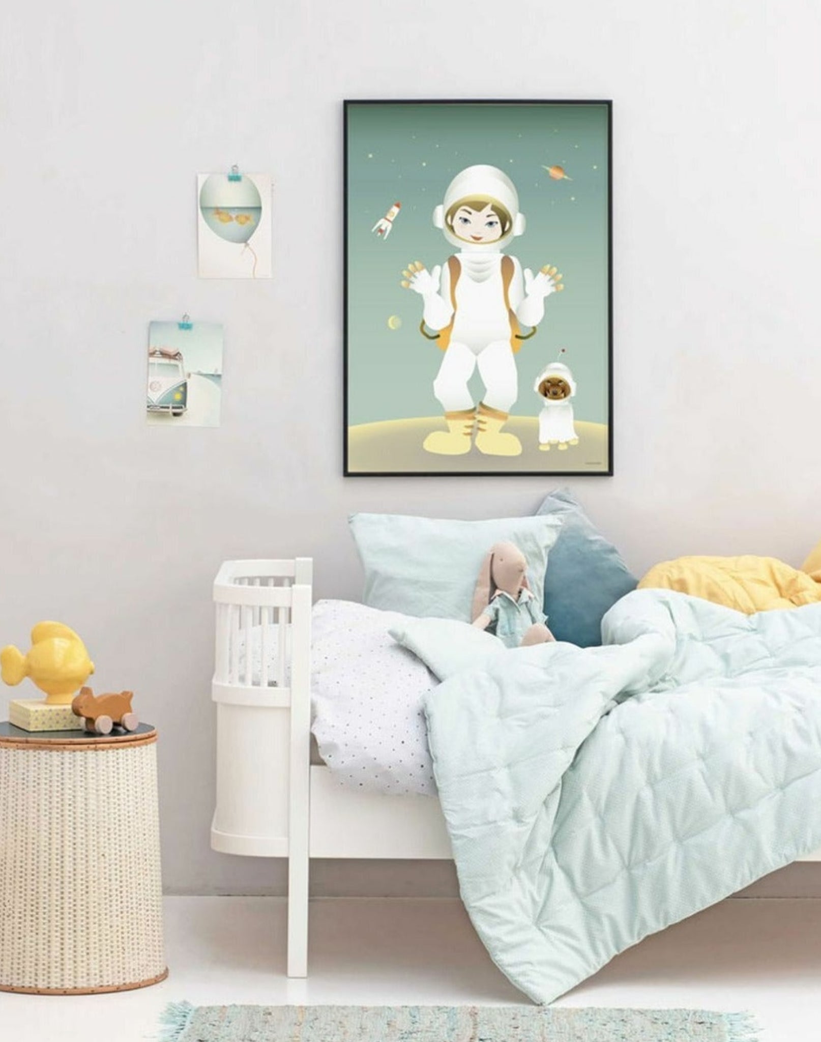 Vissevasse The Astronaut Poster, 30 X40 Cm