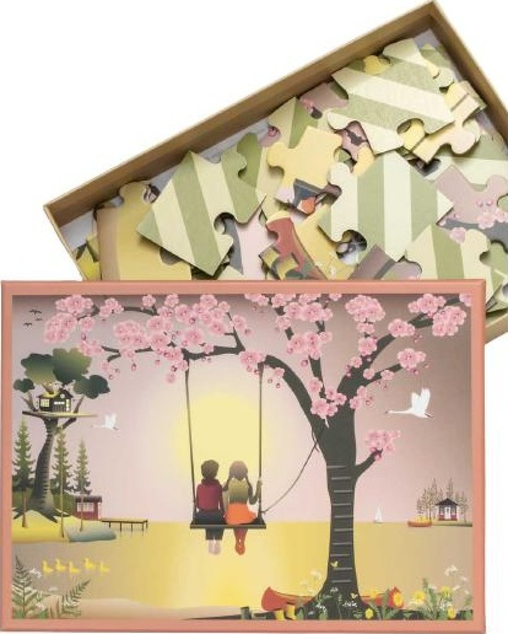 Vissevasse Sunset With You Puzzle With 42 Pieces