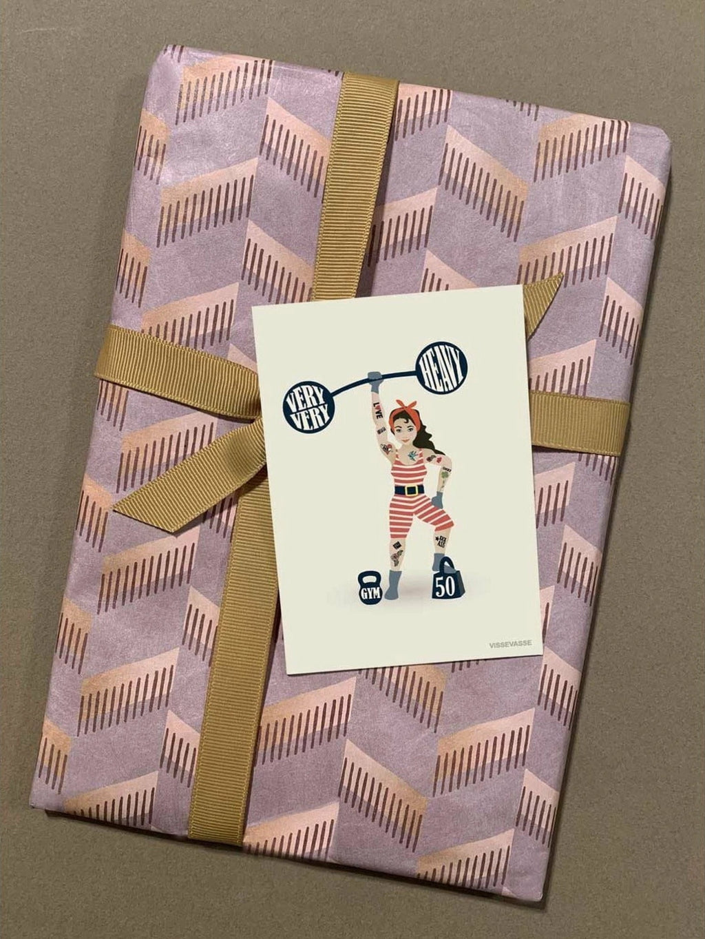 Vissevasse Birthday Girl Mini Card, A7