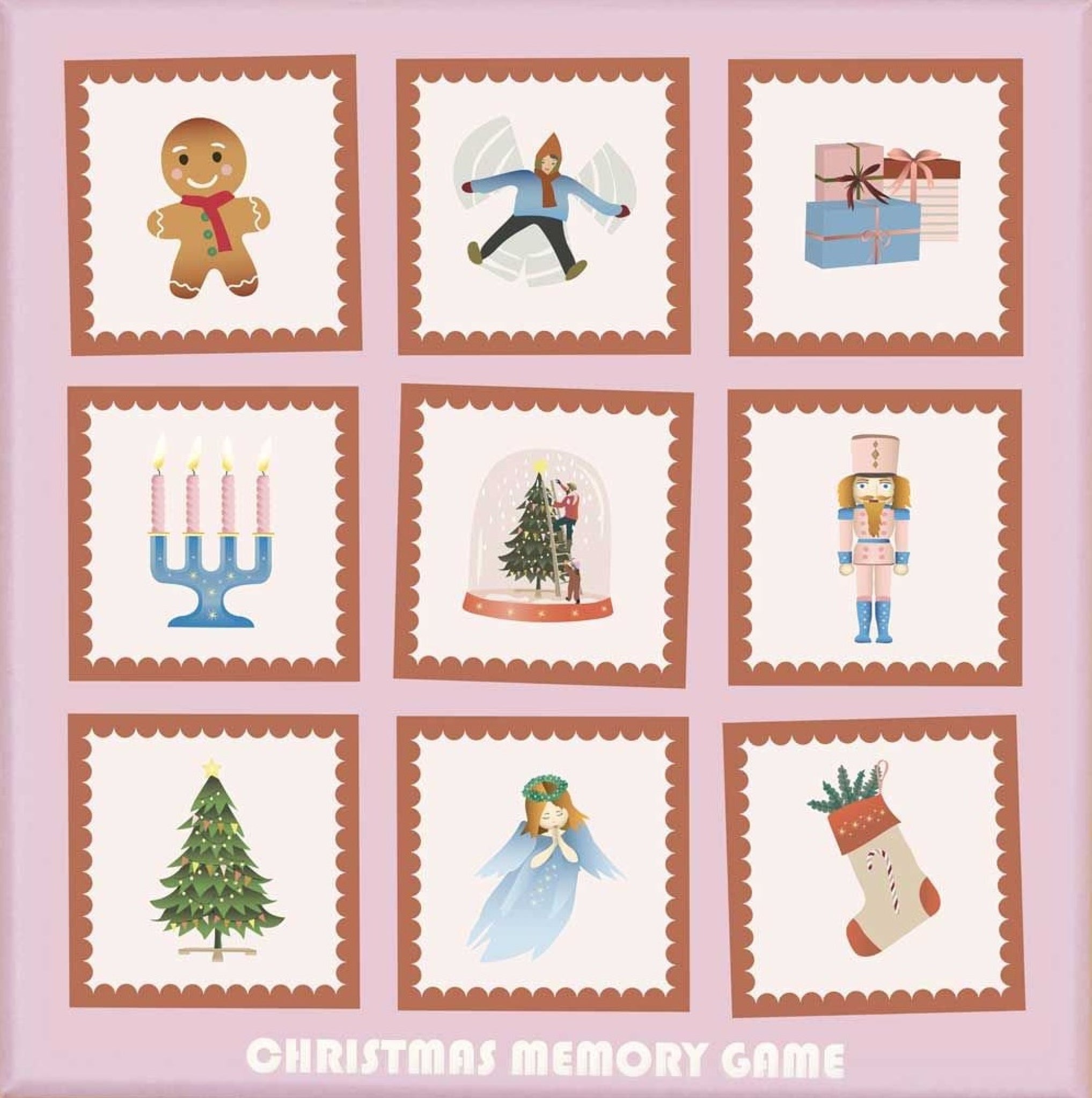Vissevasse Christmas Memory Game