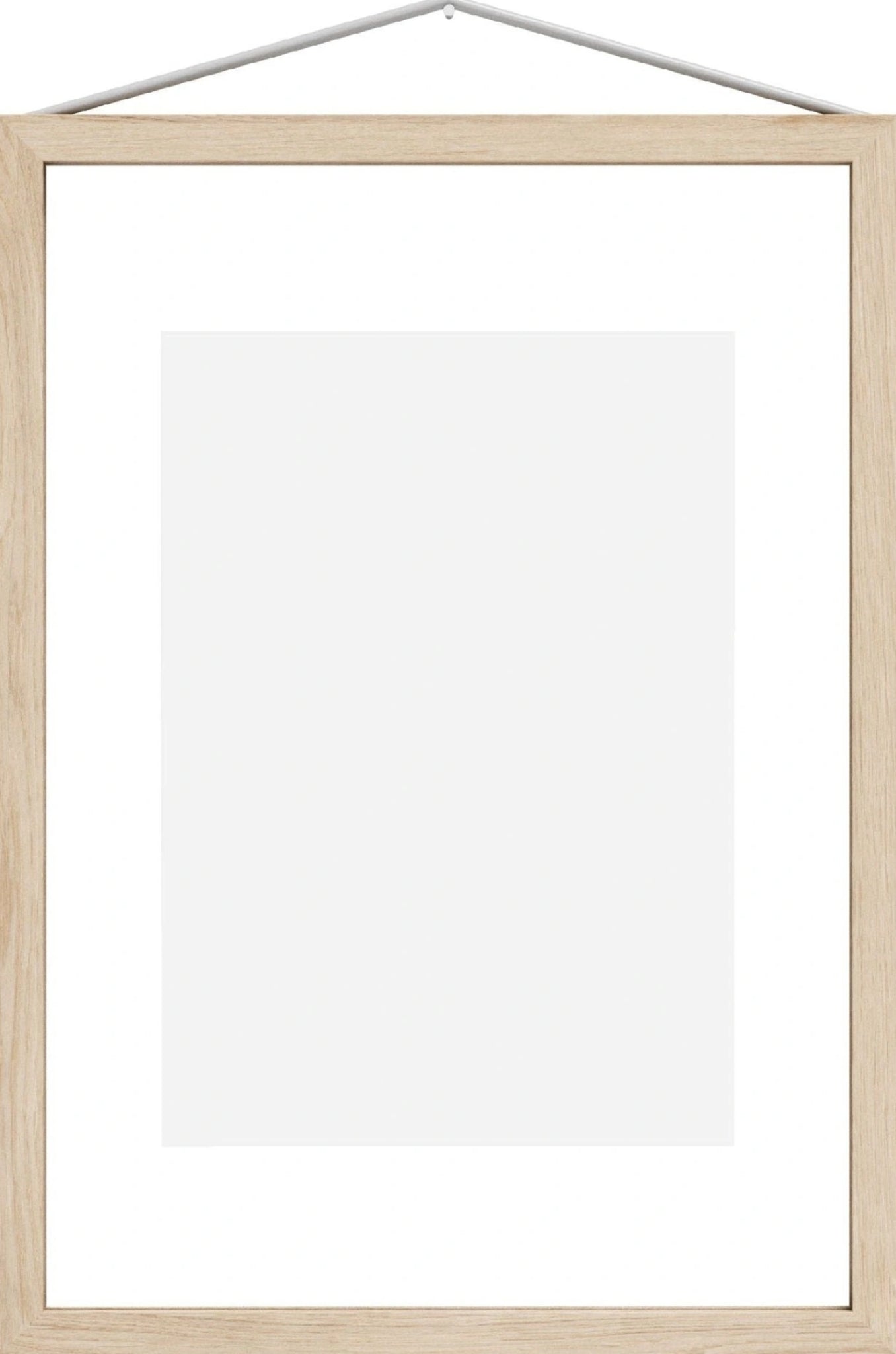 Moebe Frame A4 in Ash - Stylish Acrylic & Wood Design, Made in Europe