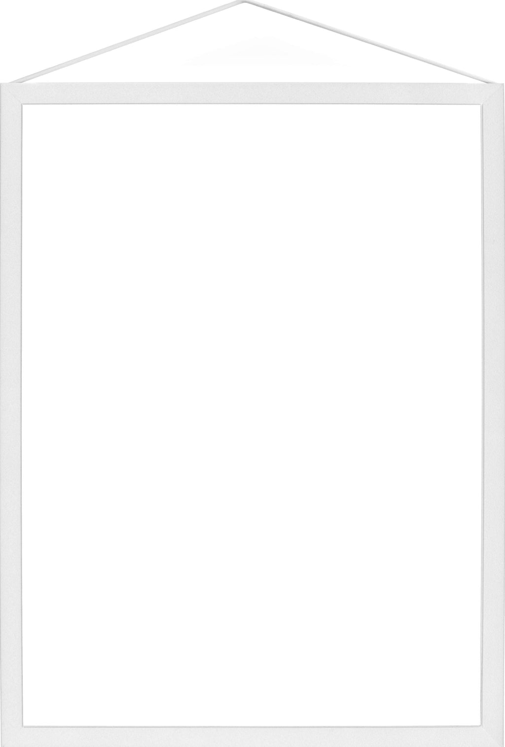 Moebe A4 White Frame: Sleek Aluminum & Acrylic Design, Made in Europe