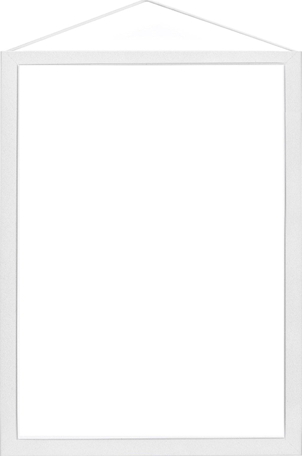 Moebe A5 White Frame: Stylish Acrylic & Aluminum Design, Made in Europe