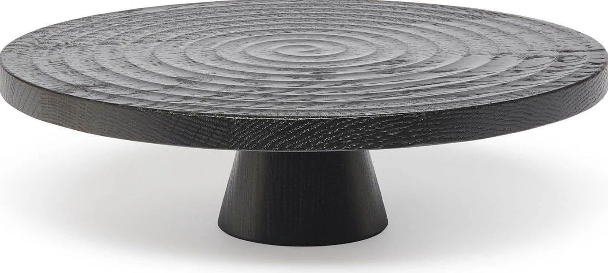 Dutchdeluxes cake stand dark oak, Ø 32 cm