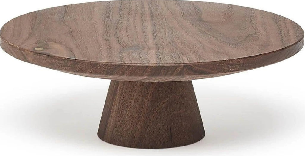 Dutchdeluxes cake stand walnut, Ø 20 cm