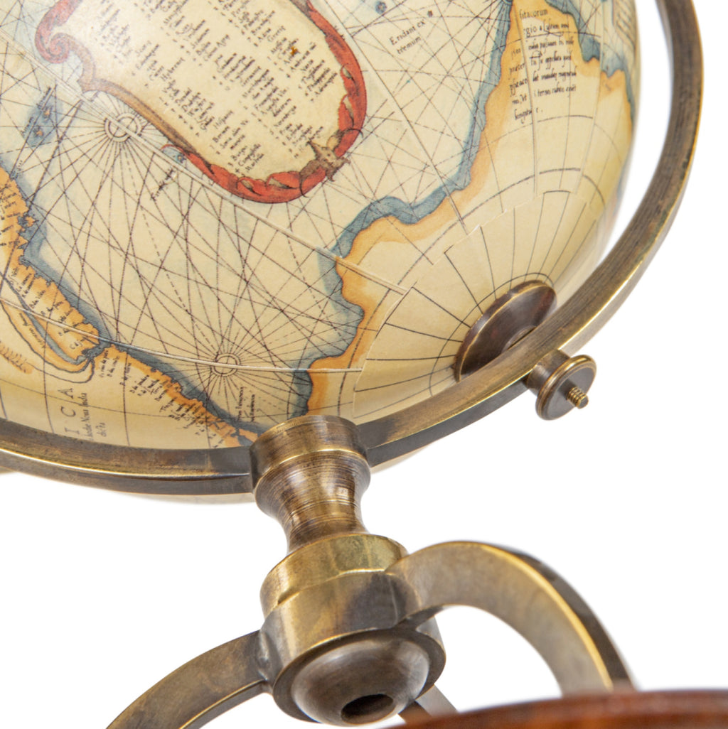Authentic Models Terrestrial Globe With Compass