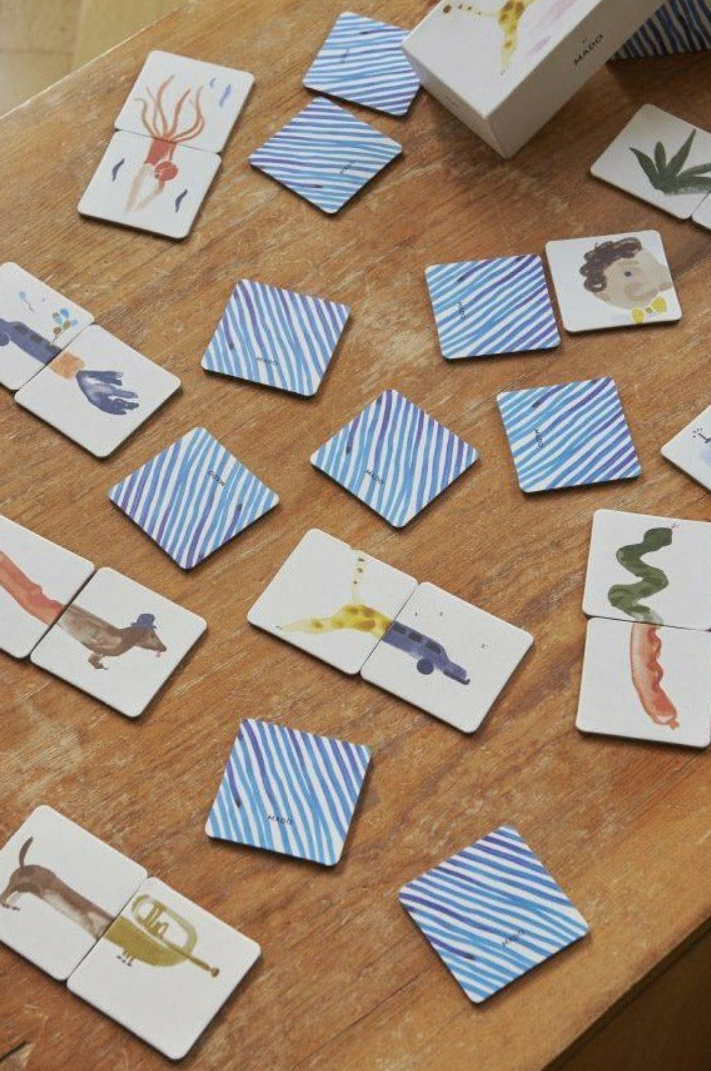 Paper Collective Mado Family Memory Game