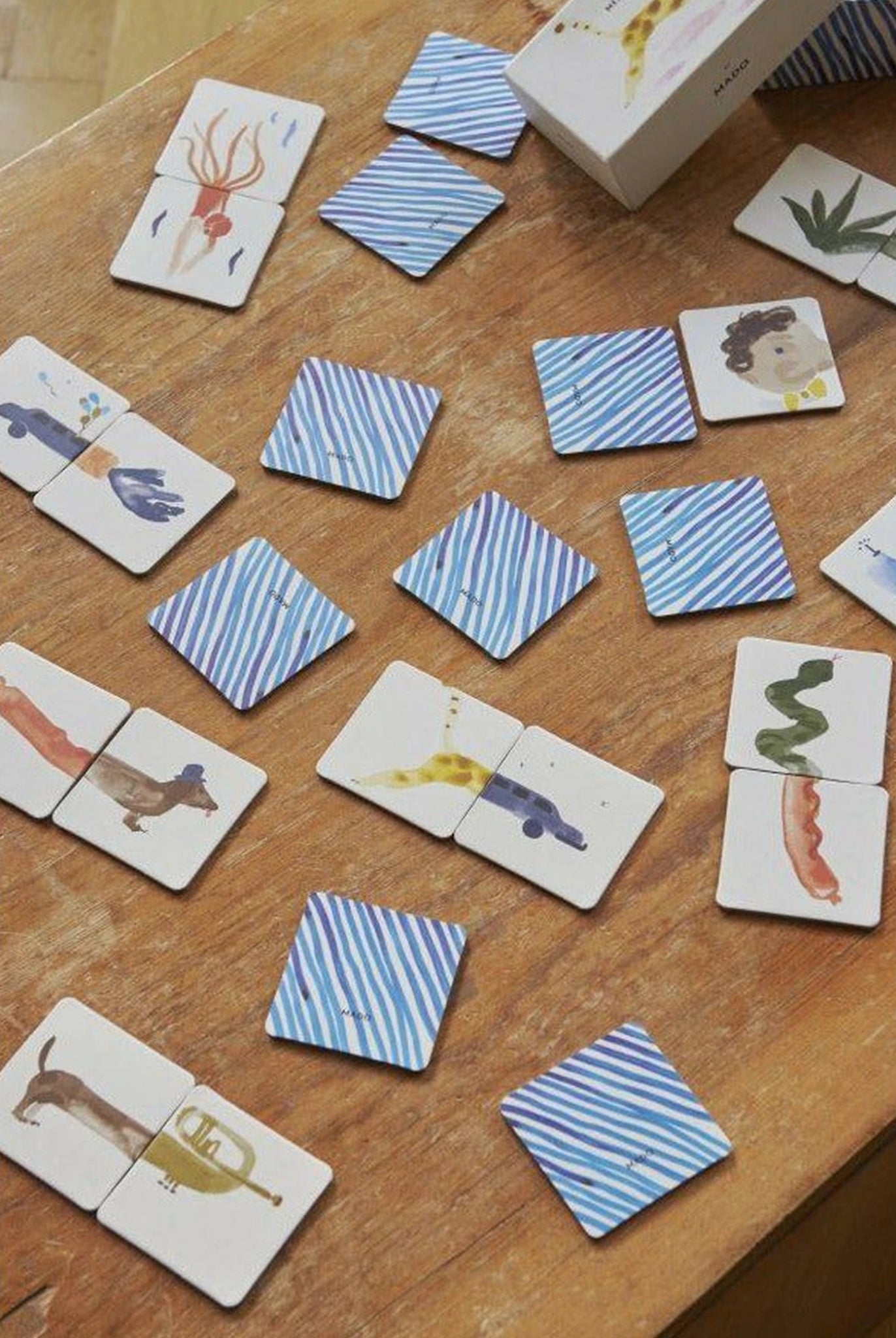Paper Collective Mado Family Memory Game