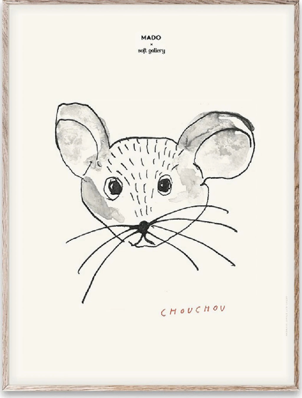 Paper Collective Chouchou Poster, 30x40 Cm