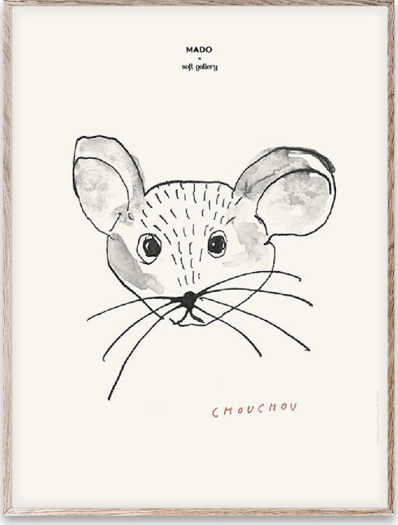 Paper Collective Chouchou Poster, 30x40 Cm