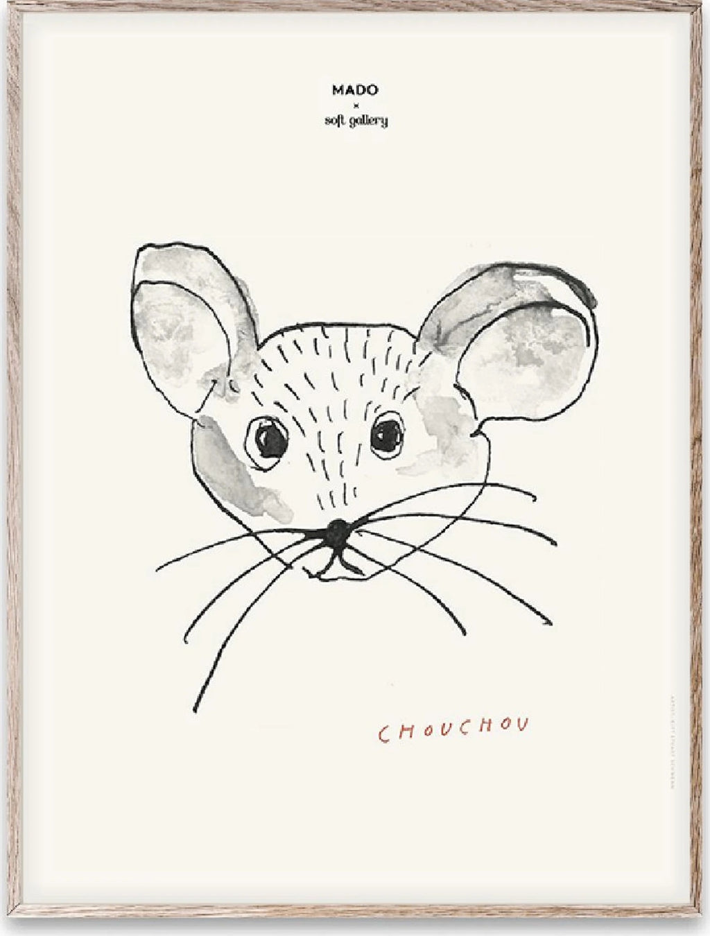 Paper Collective Chou Chou Poster, 30x40 Cm