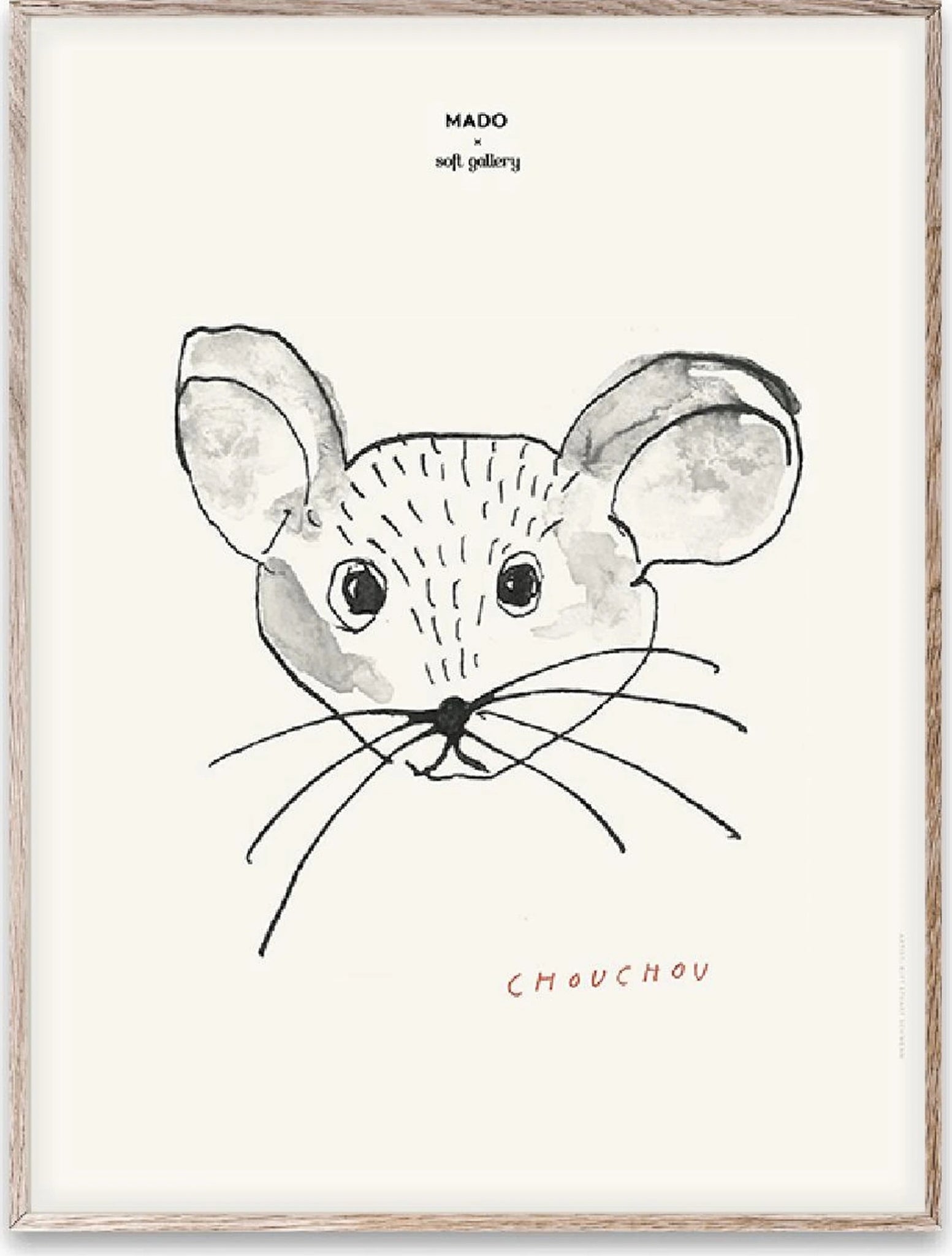 Paper Collective Chou Chou Poster, 30x40 Cm