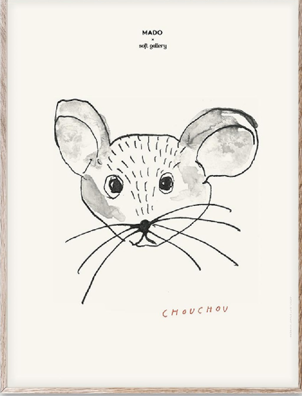 Paper Collective Chou Chou Poster, 30x40 Cm