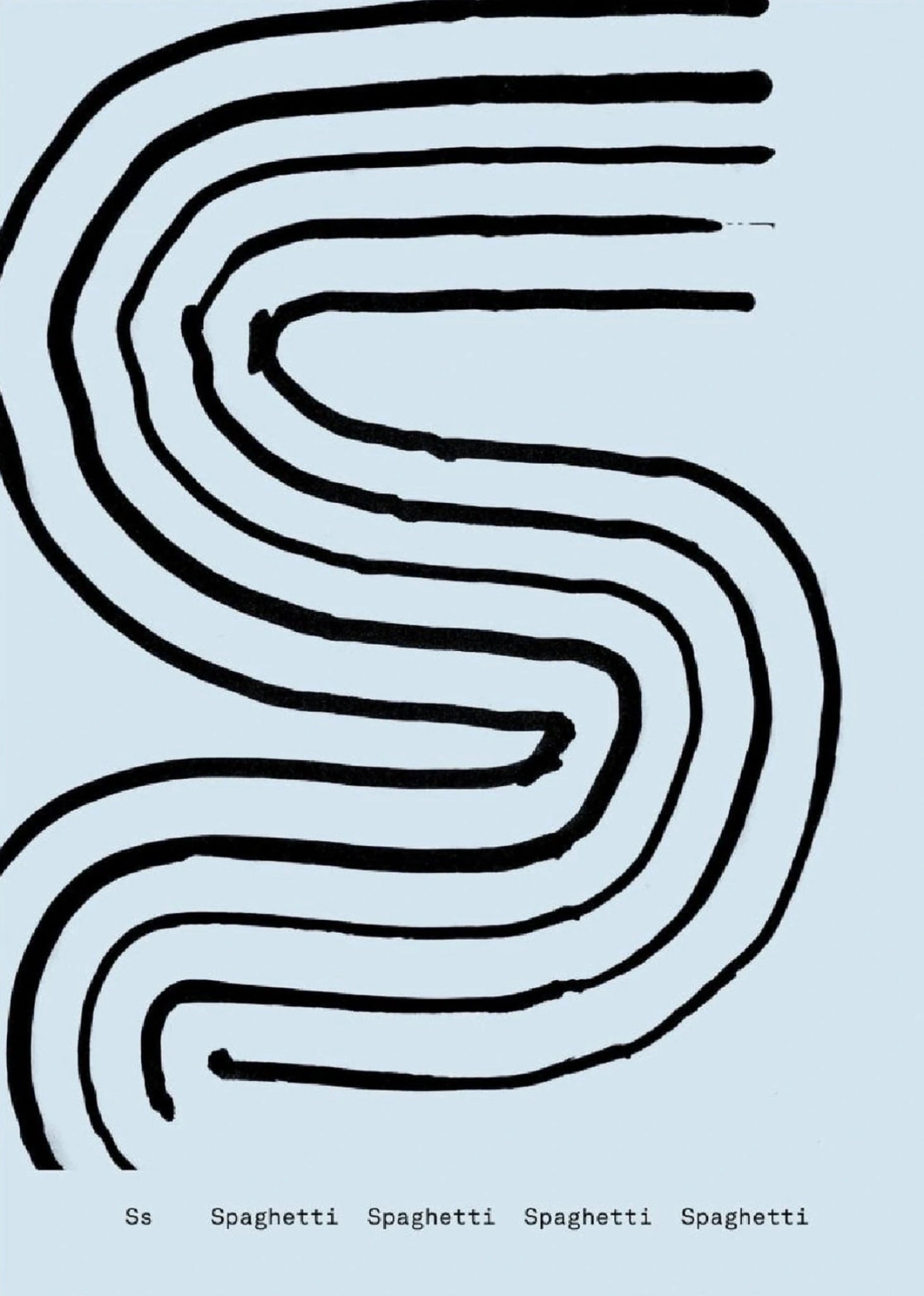 Paper Collective S Poster, 30x40 Cm