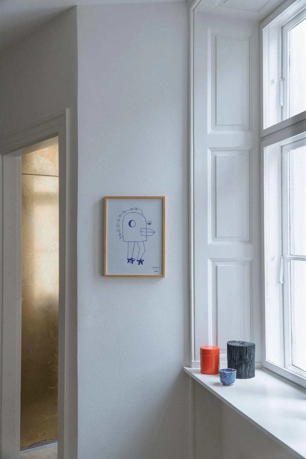 Paper Collective Head Ox Poster, 30x40 Cm