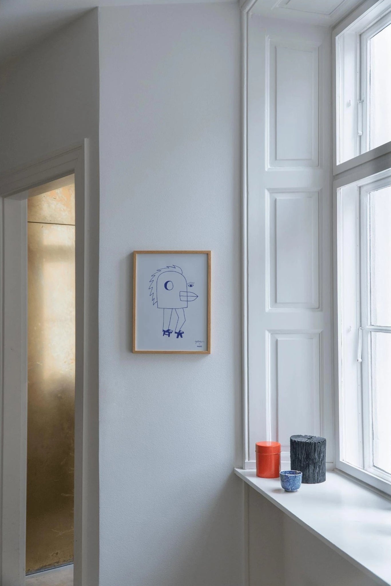 Paper Collective Head Ox Poster, 30x40 Cm