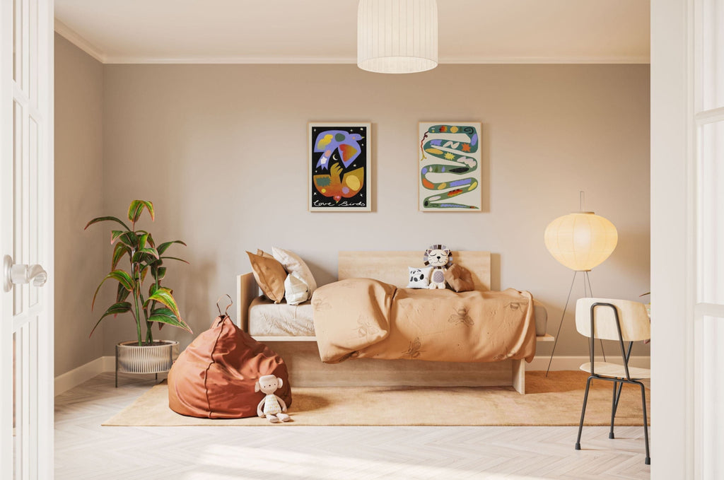 Paper Collective Green Snake Poster, 30 X40 Cm