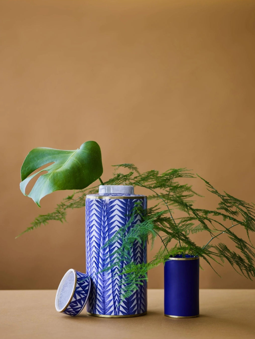 Lucie Kaas Matee Vase Blue, 18cm