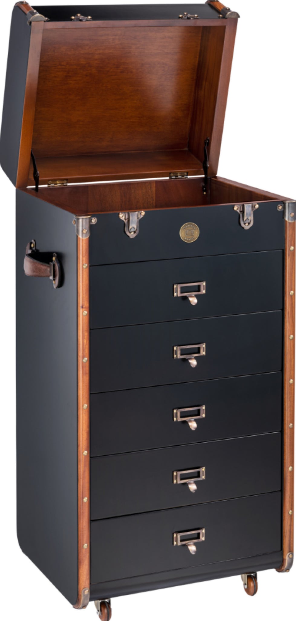 Authentic Models Stateroom Drawers Black, Large