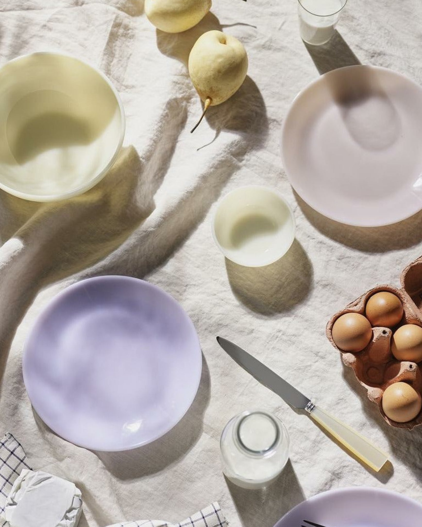 Lucie Kaas MILK bowl small, Peach