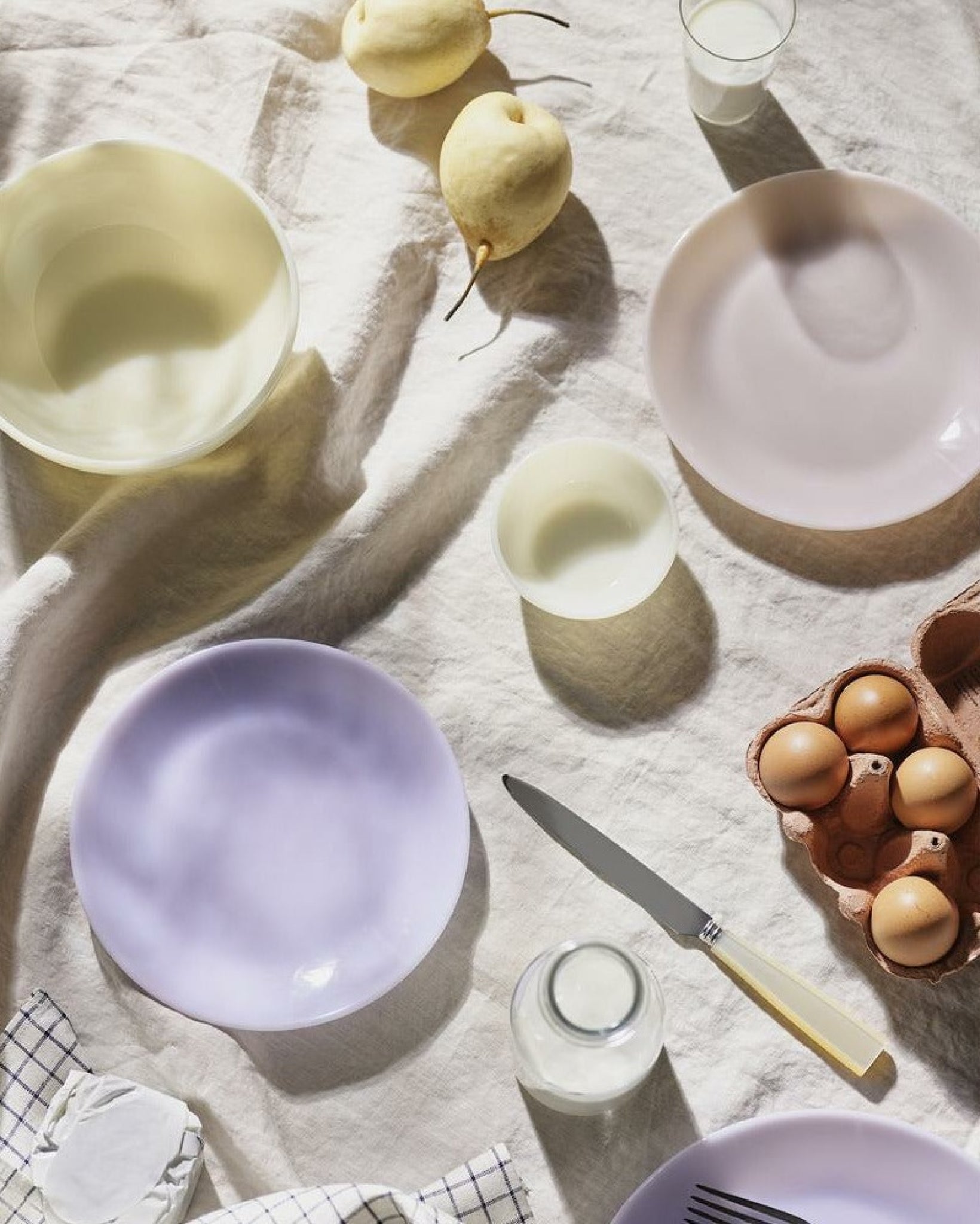 Lucie Kaas MILK bowl small, Peach