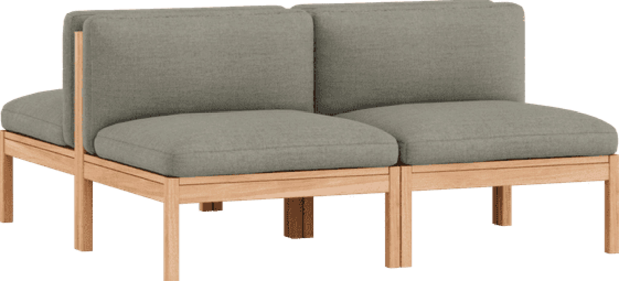 Moebe Modular Sofa Set, Mixed Combination A, Re-wool 128 (fsc Mix Credit)