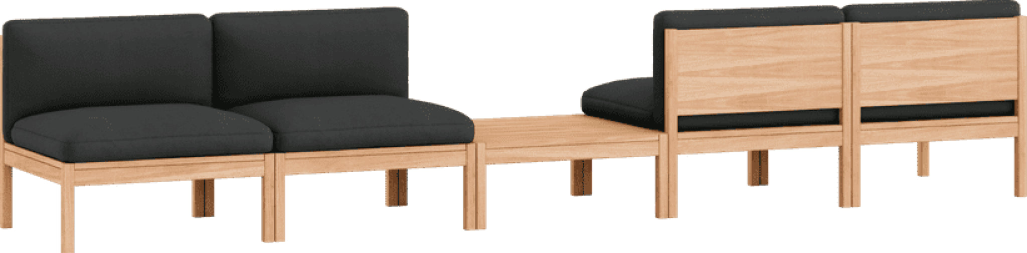 Moebe Modular Sofa Set, Mixed Combination B, Field 793 (fsc Mix Credit)
