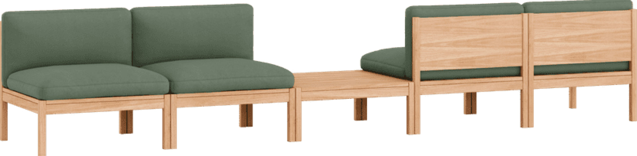 Moebe Modular Sofa Set, Mixed Combination B, Field 943 (fsc Mix Credit)