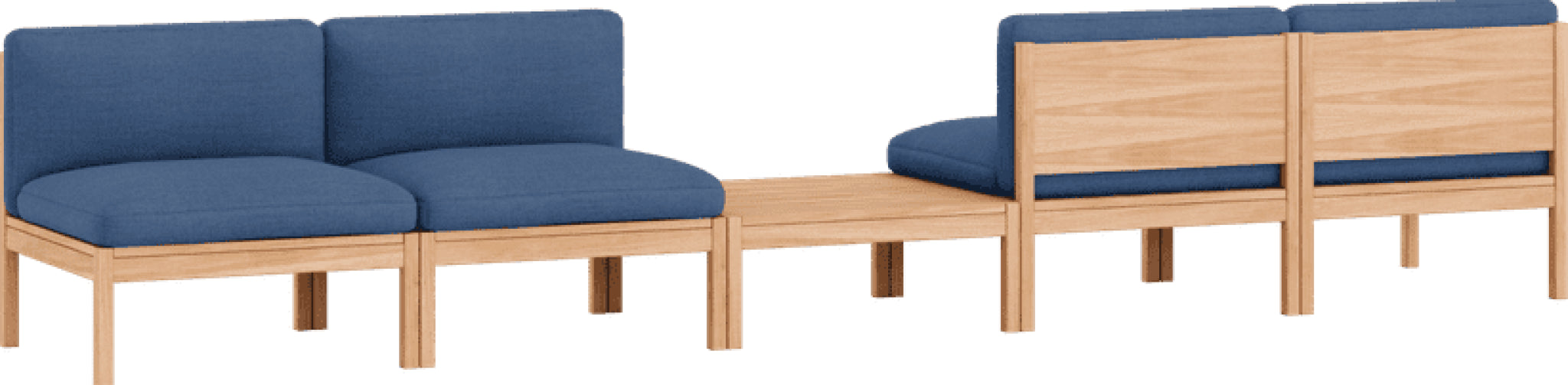 Moebe Modular Sofa Set, Mixed Combination B, Re-wool 767 (fsc Mix Credit)