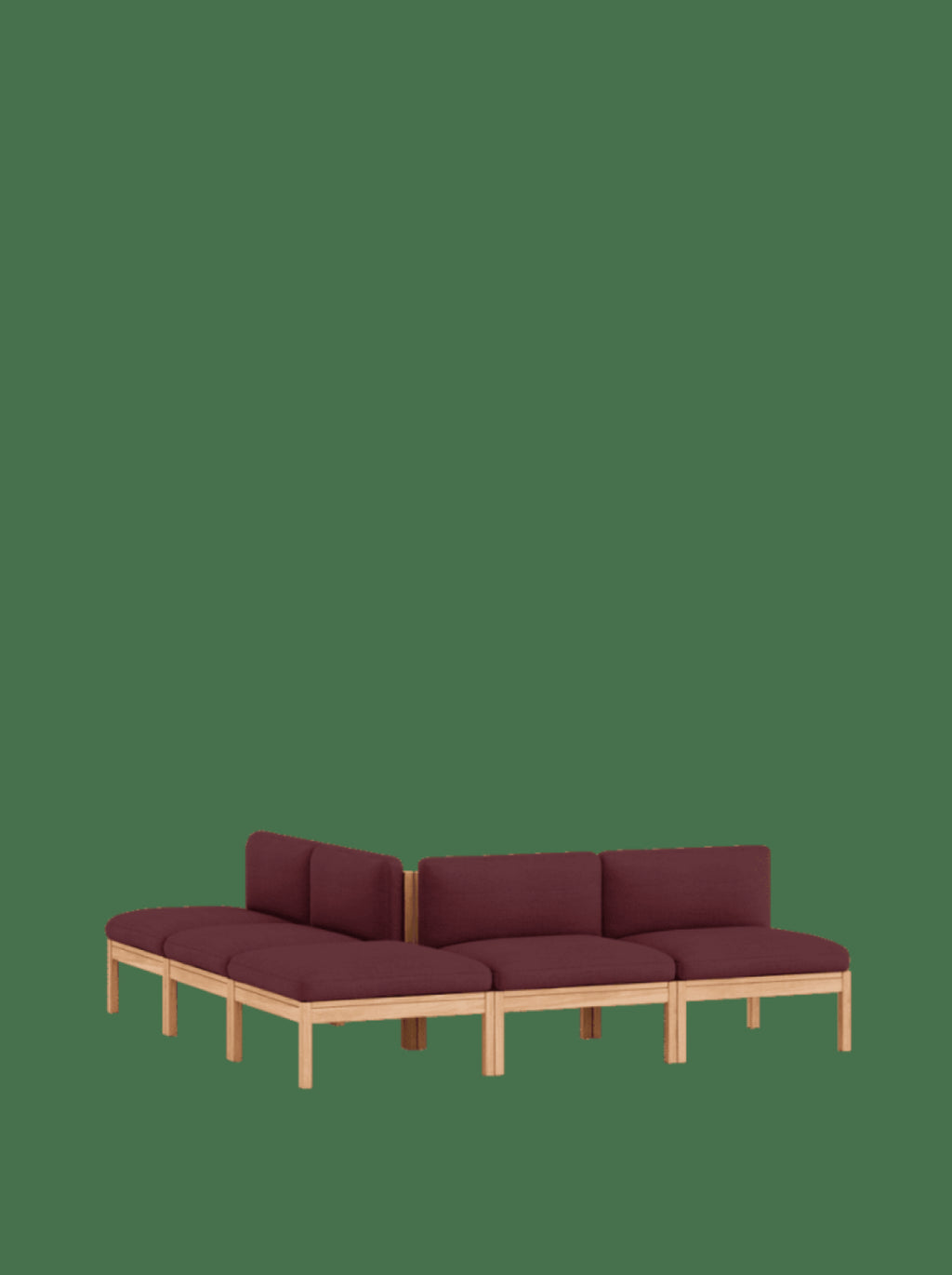 Moebe Modular Sofa Set, Mixed Combination C, Autumn 681 (fsc Mix Credit)