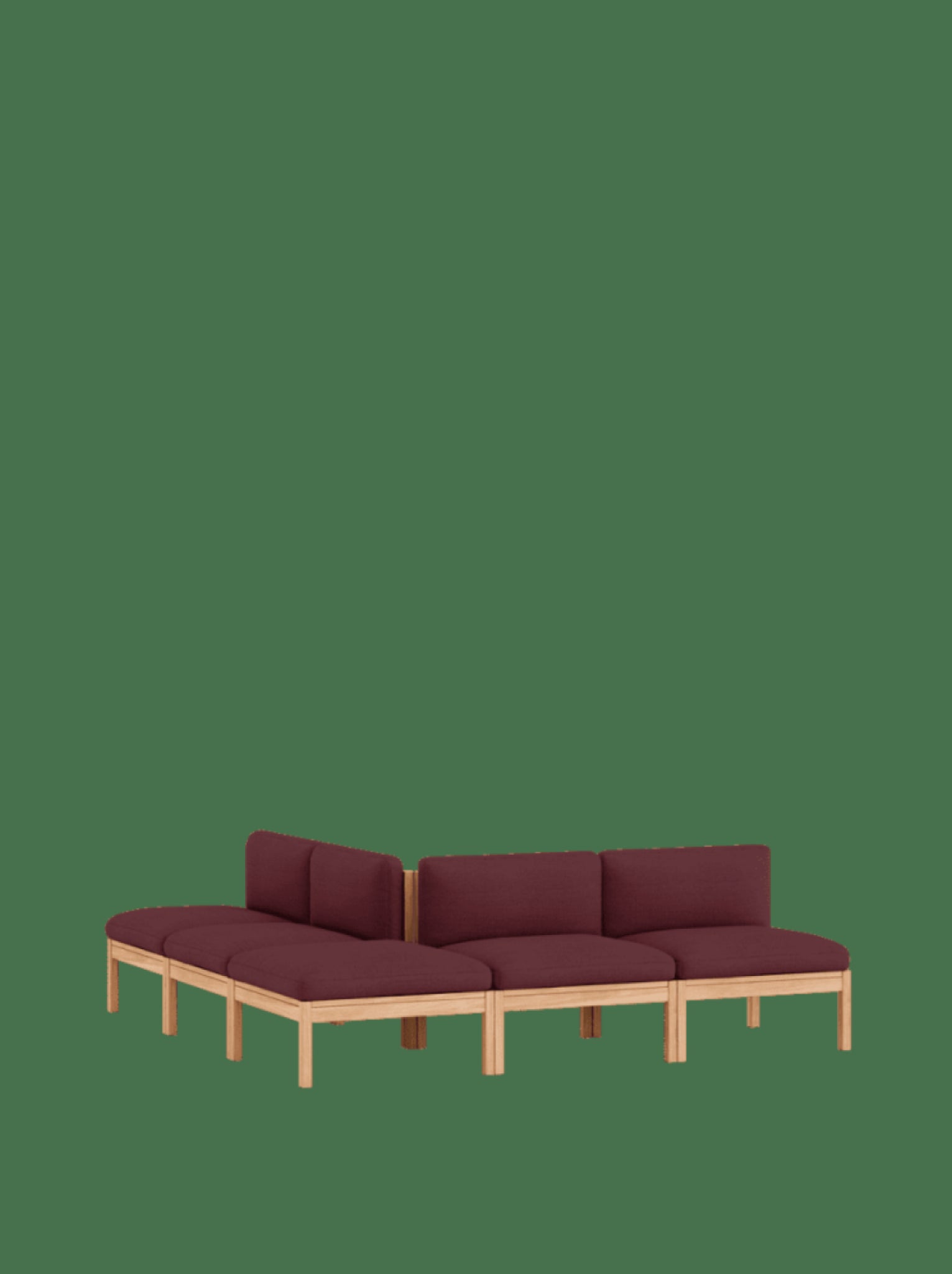 Moebe Modular Sofa Set, Mixed Combination C, Autumn 681 (fsc Mix Credit)