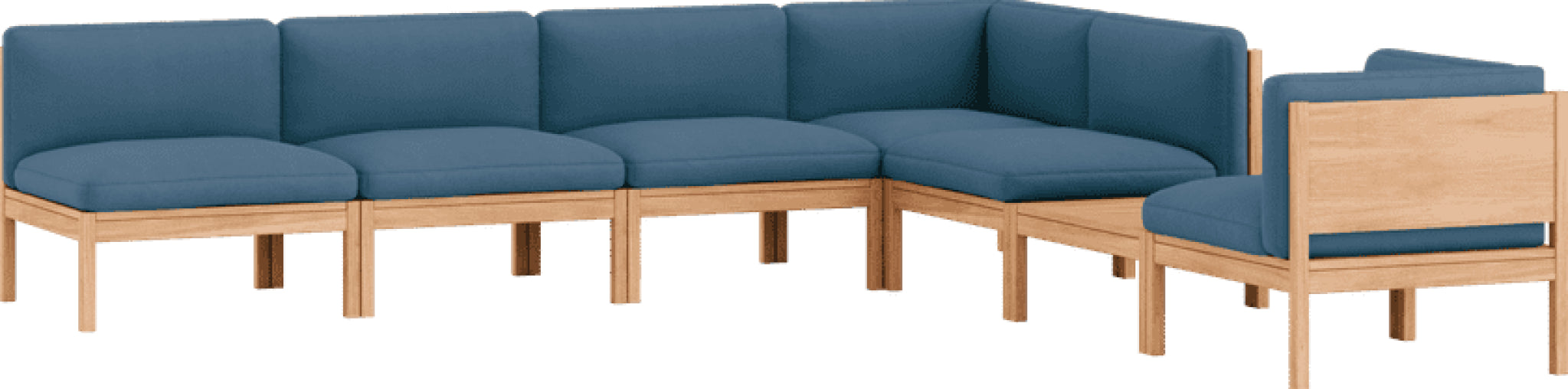 Moebe Modular Sofa Set, Mixed Combination D, Field 733 (fsc Mix Credit)