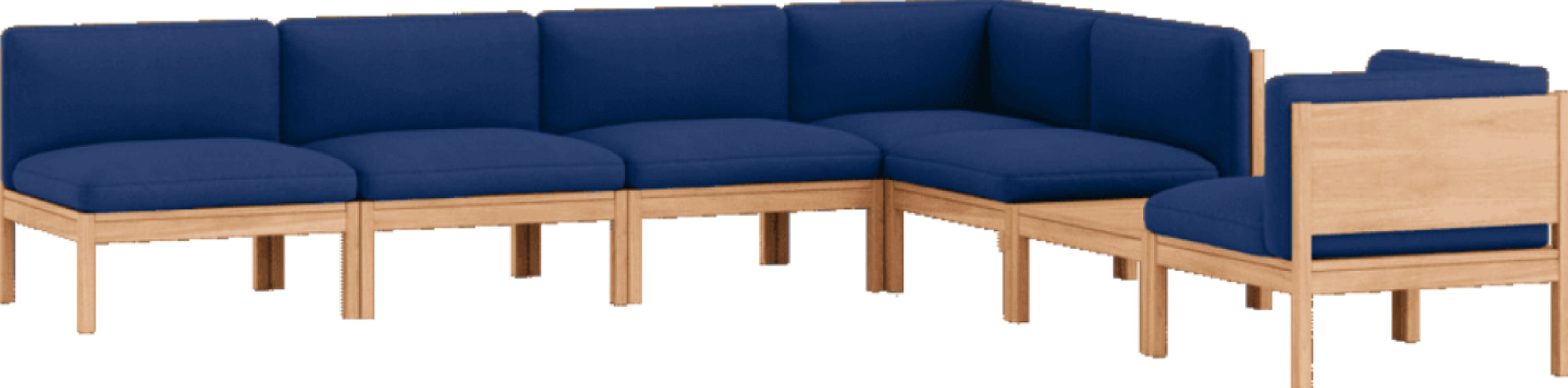 Moebe Modular Sofa Set, Mixed Combination D, Field 763 (fsc Mix Credit)