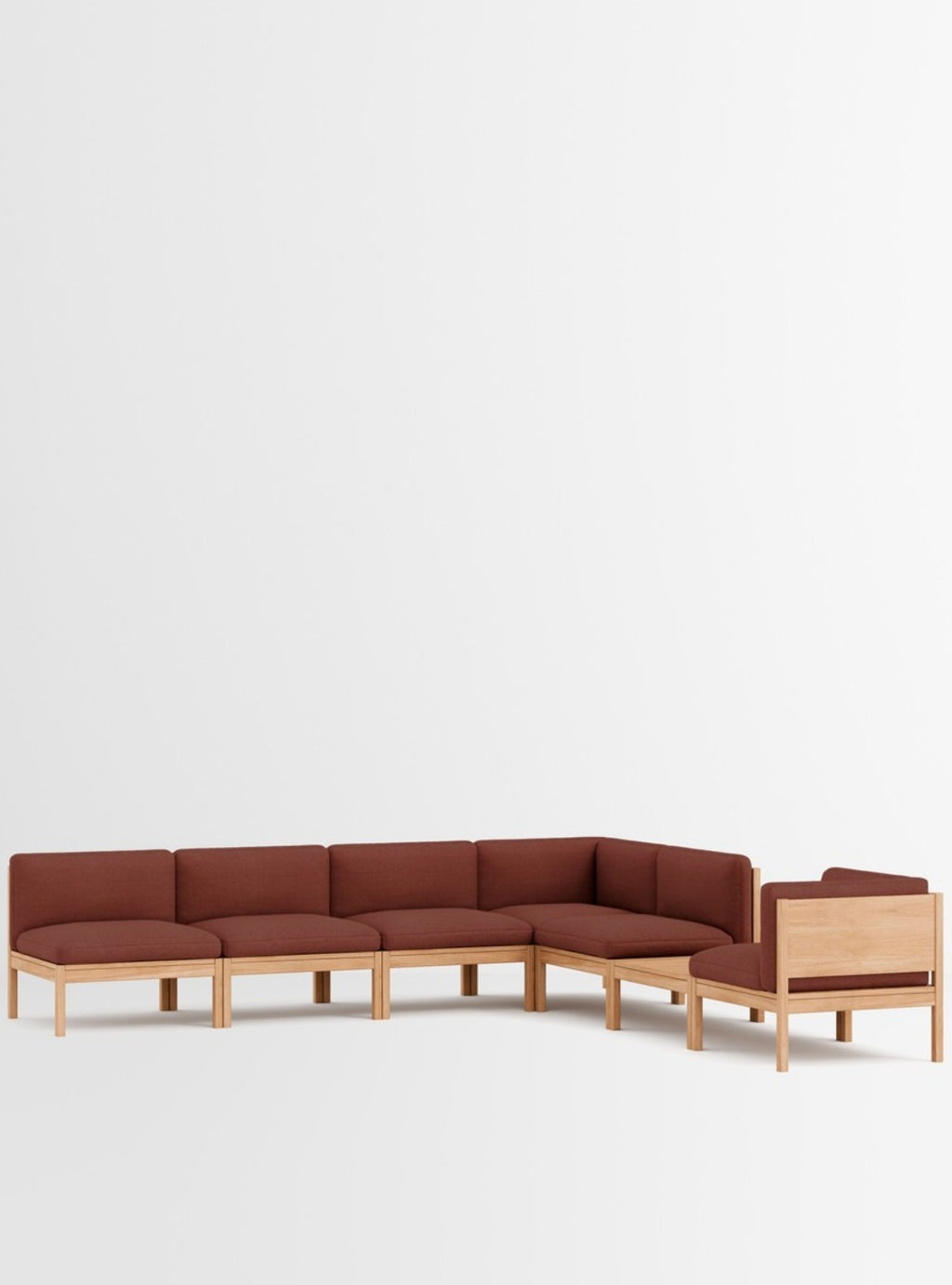 Moebe Modular Sofa Set, Mixed Combination D, Re-wool 687 (fsc Mix Credit)
