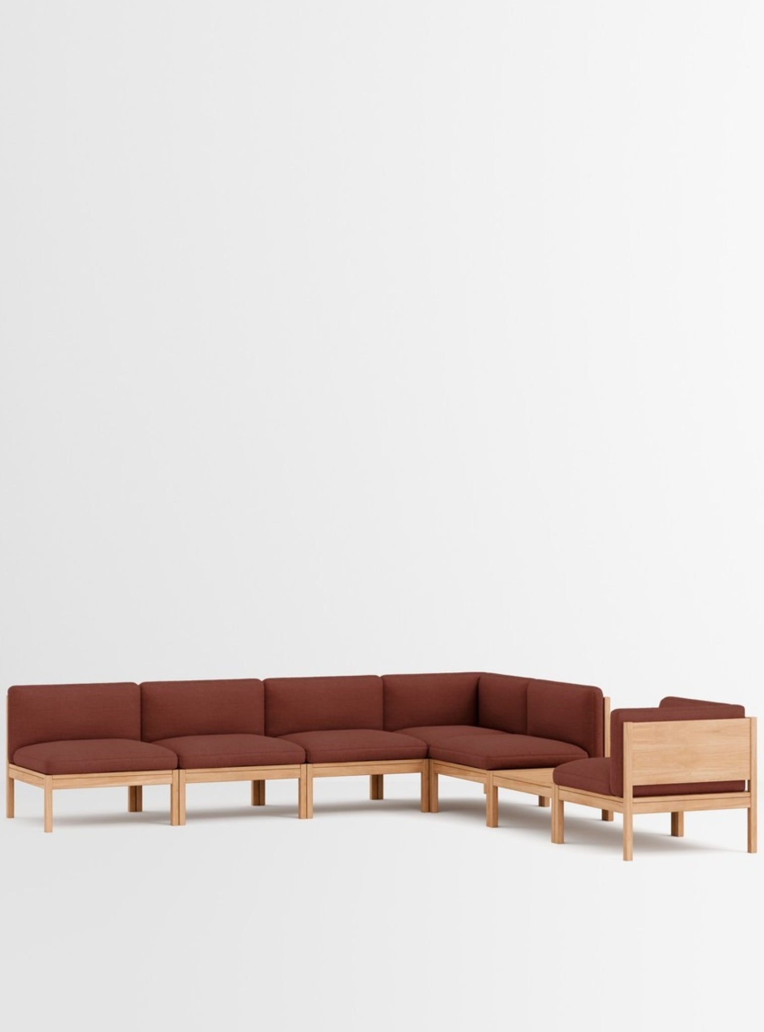 Moebe Modular Sofa Set, Mixed Combination D, Re-wool 687 (fsc Mix Credit)