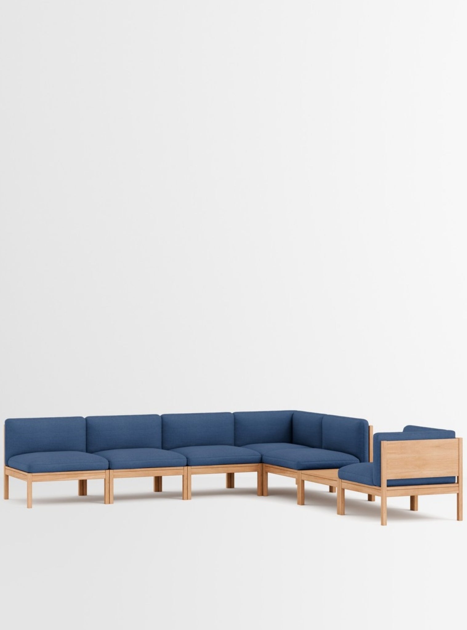 Moebe Modular Sofa Set, Mixed Combination D, Re-wool 767 (fsc Mix Credit)