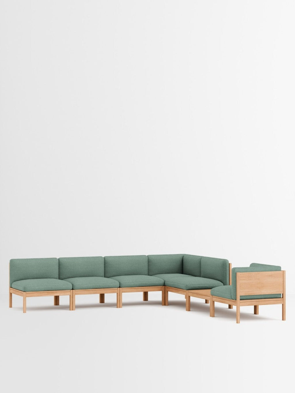 Moebe Modular Sofa Set, Mixed Combination D, Re-wool 868 (fsc Mix Credit)