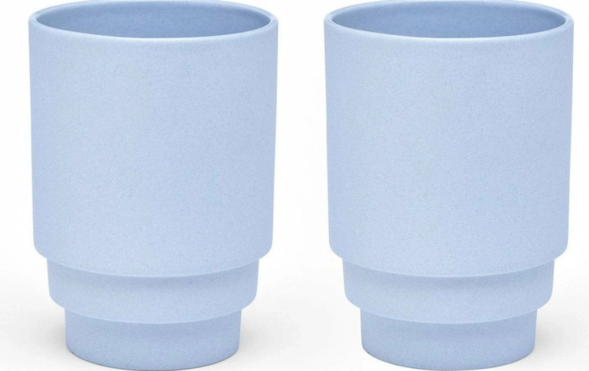 Puik Monday Coffee Cup Set Of 2, Lightbleu